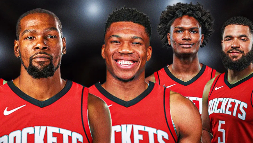 字母哥最新下家赔率出炉：火箭成头号热门 尼克斯第2勇士仅第10