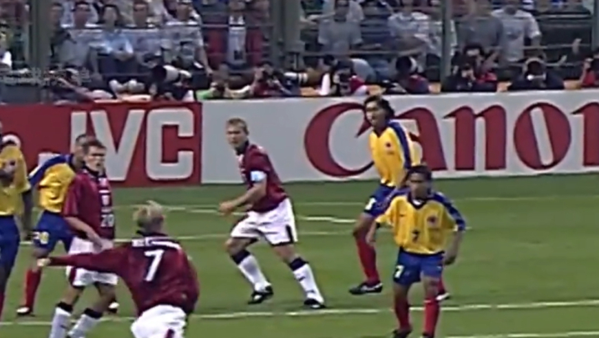 体坛记忆｜贝克汉姆十大弧线任意球，贝氏弧线，圆月弯刀，你见证过哪一粒？