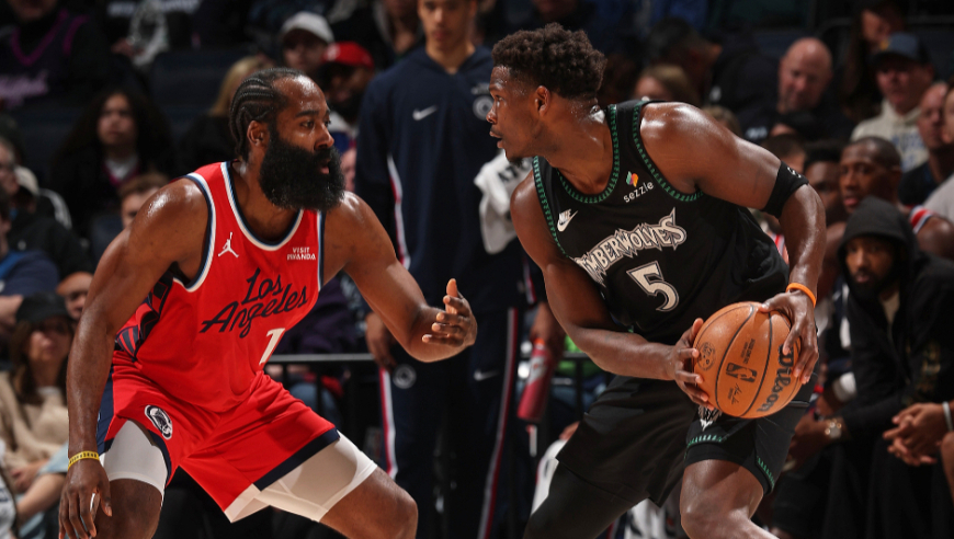 快船森林狼生死时刻：里德命中关键三分 哈登底角绝平三分不中惜败