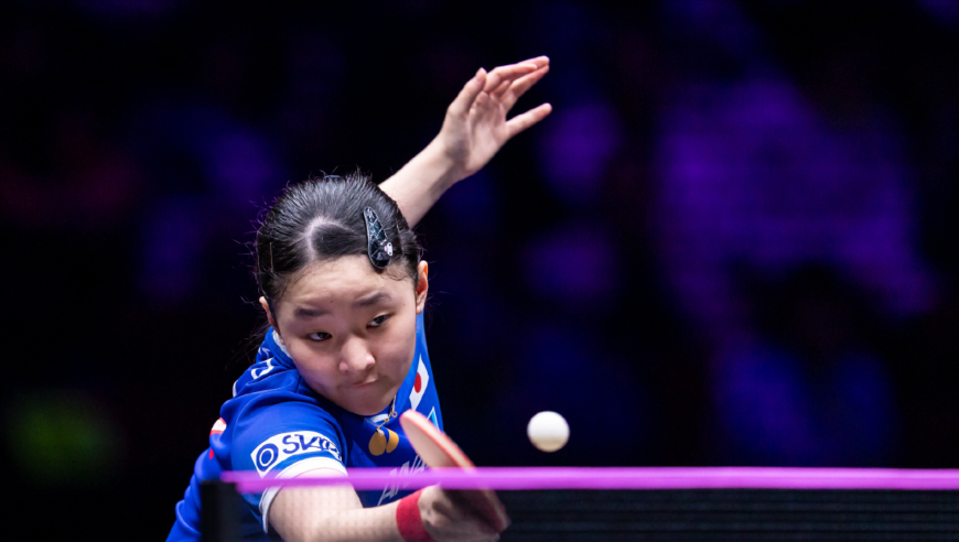 心态崩了！石洵瑶开局连丢9分完全落入下风 张本美和狂轰11-1