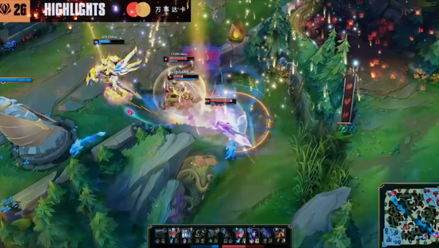 GEN第二局集锦：中期发力瞬间拉开差距，GEN拿下赛点