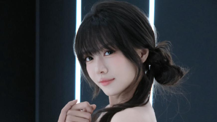 【LPL老婆】骆歆白月光长裙，她真的太清纯了