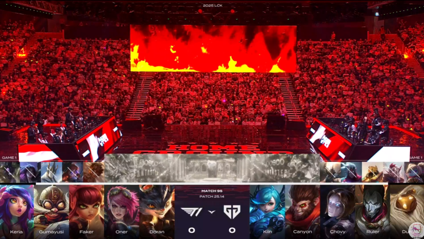 T1主场首秀惨遭GenG暴虐！Chovy以0-3开局上演完美团！