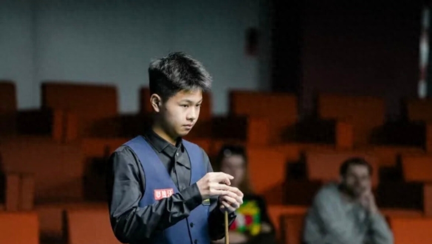 国锦赛4场爆冷中国制造！14岁小将连胜2大职业球员，下轮挑战墨菲