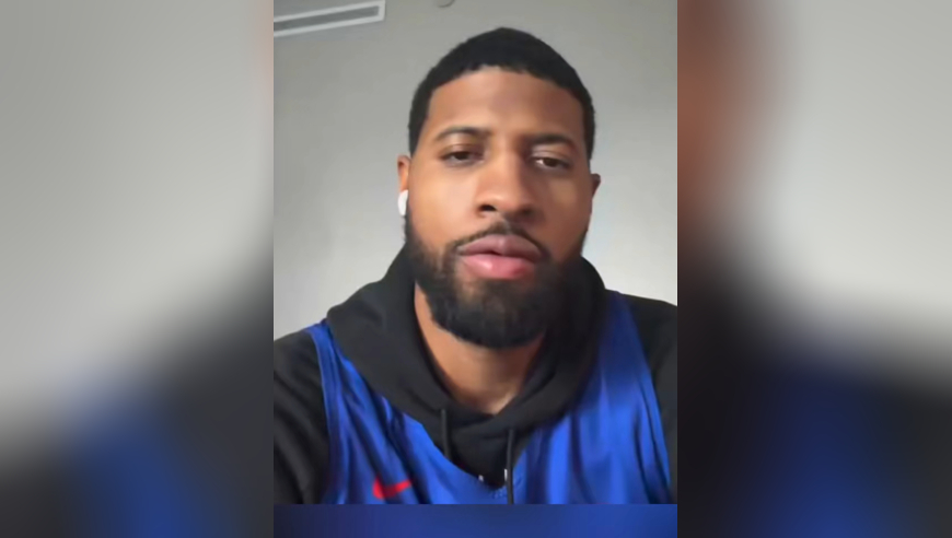 保罗乔治录视频关切香港火灾：大家保护好自己，希望早日康复过来