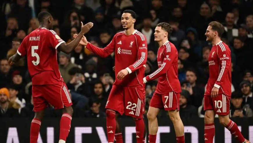 英超-各赛事3连胜！利物浦2-1九人热刺，伊萨克破门，维尔茨助攻