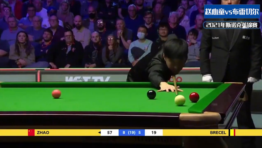 体坛记忆｜ 赵心童做出价值165万斯诺克！对手被迫大力解球，裁判被成功逗笑