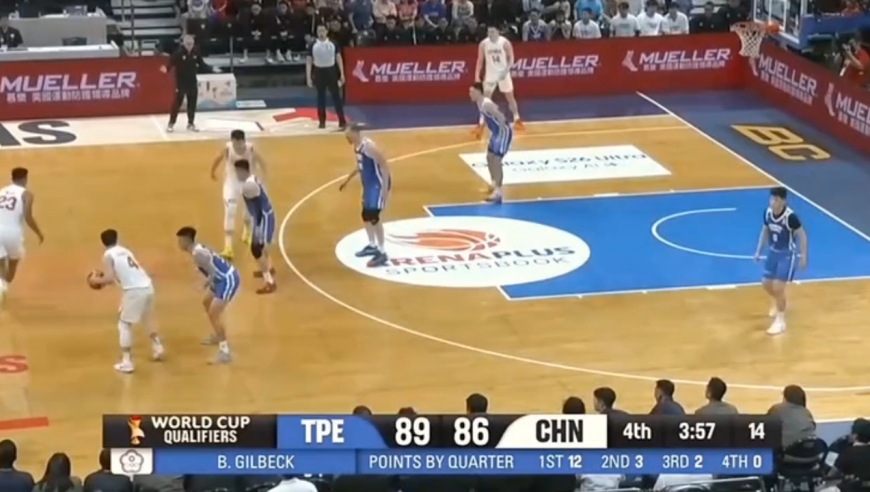 胡金秋真乃定海神针!回顾中国男篮对阵中国台北男篮最后一刻