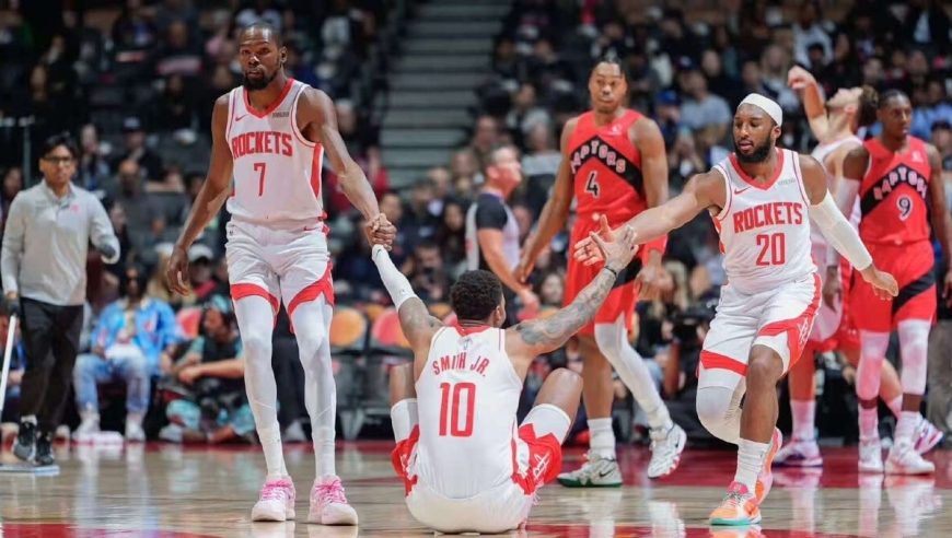7人爆砍128分，火箭集体大暴走！阿门19+7满血回归，杜兰特创新纪录