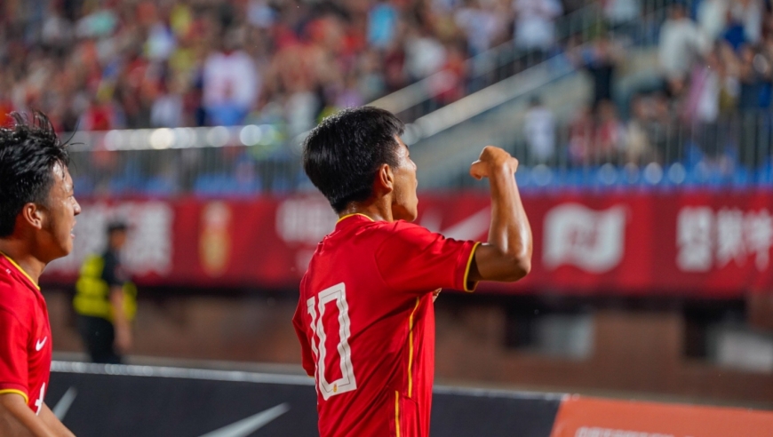 150秒看U16国足2-1乌兹别克，邝兆镭闪击周雨诺绝杀