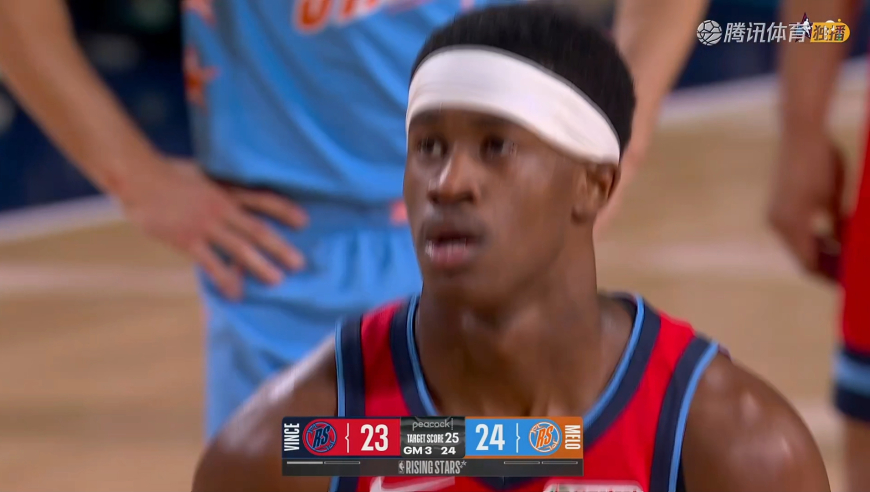 大心脏！NBA新秀赛决赛大战 VJ埃奇库姆造犯规完成绝杀