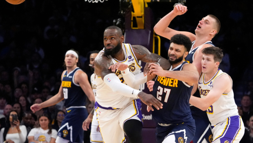 6日NBA前瞻：詹姆斯客战掘金冲击历史进球王 杜兰特欲率火箭双杀勇士