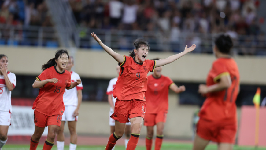 头名晋级！U20亚预赛：中国女足8-0黎巴嫩，3战轰21球0丢球