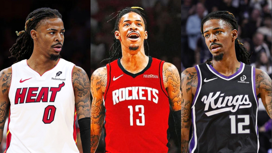 莫兰特最新下家赔率出炉：国王力压热火居首 火箭排名第三