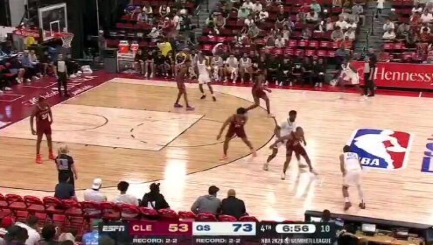【回放】NBA夏季联赛：骑士vs勇士中文解说全场回放