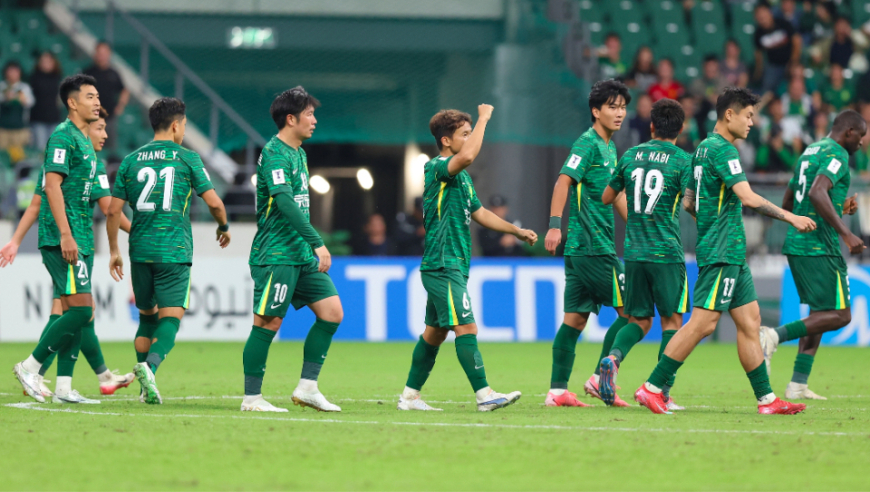 亚冠二级：国安2-2河内公安，张源传射，池忠国远射破门