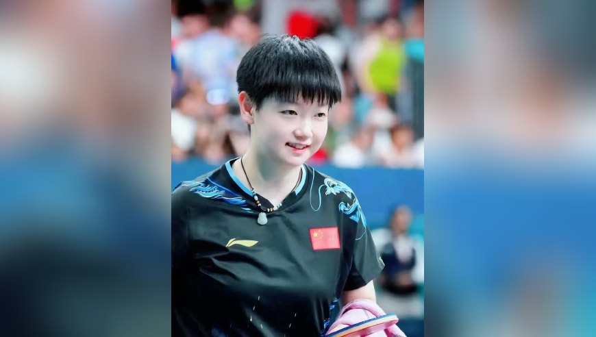 体坛记忆｜孙颖莎的800个心眼子启动！网友：好可爱，爱死了