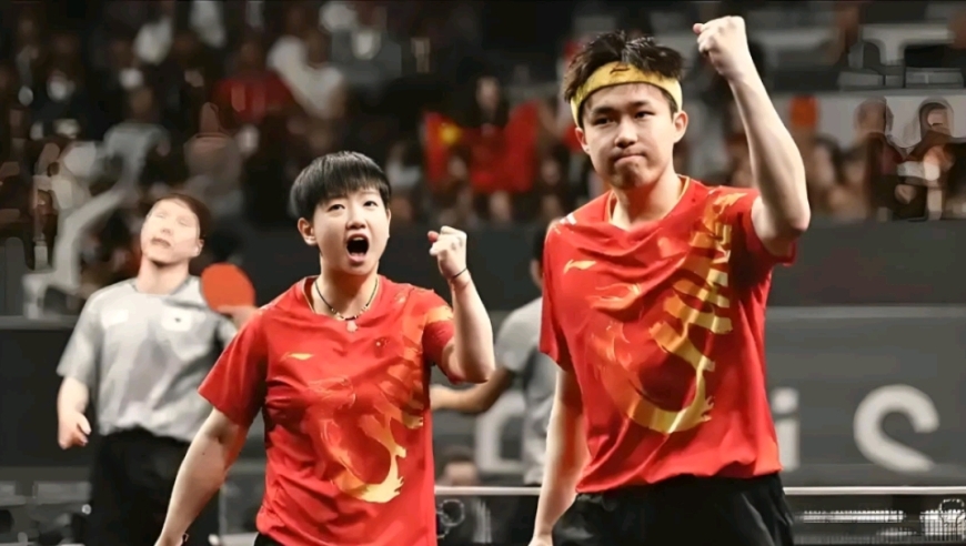 混团世界杯决赛十佳球 莎头组合上演极限对拉 林诗栋扣懵张本智和