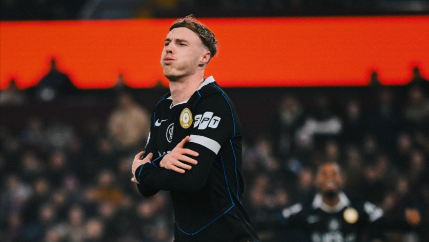 切尔西4-1逆转维拉集锦：佩德罗戴帽帕尔默建功 加纳乔无私送助攻