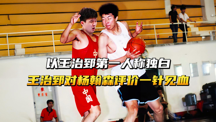 以王治郅第一人称独白，王治郅对杨翰森的评价，一针见血！