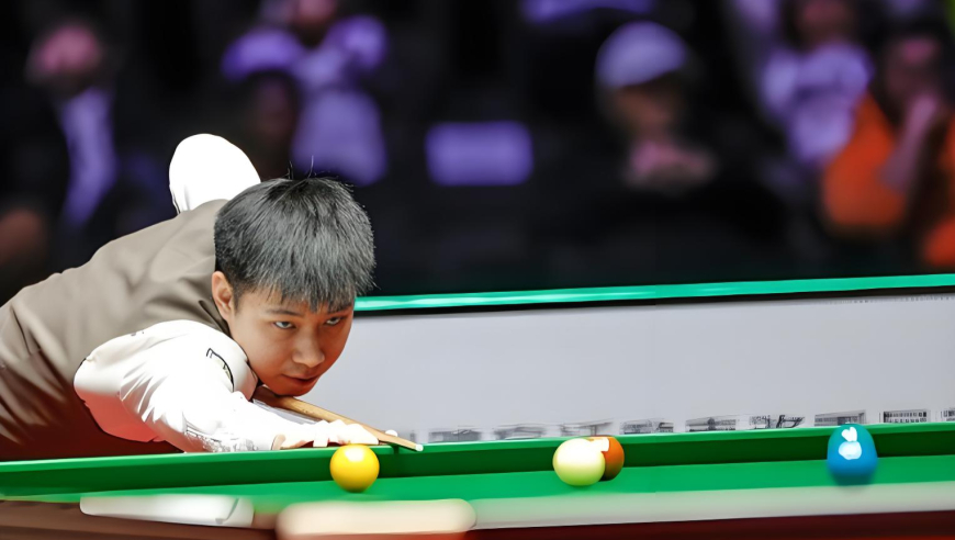斯诺克天才涅槃重生！赵心童极致的进攻秀，在欧洲大师赛狂轰高分｜体坛名场面