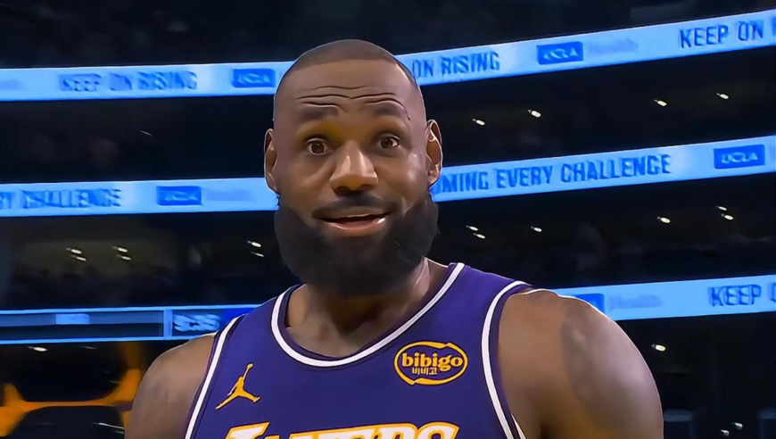 湖人独行侠最后时刻：东皇组合联手5分定胜局 詹姆斯打到乐开花