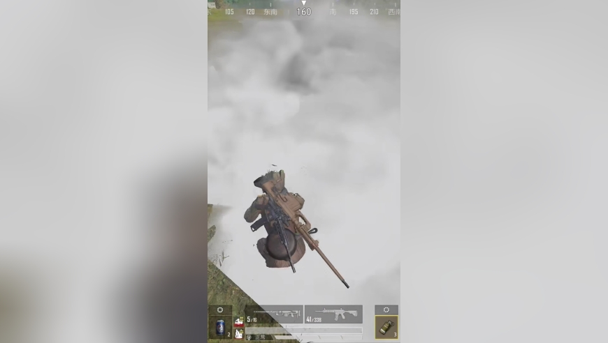 为了拿人头，主播冲进了人群中