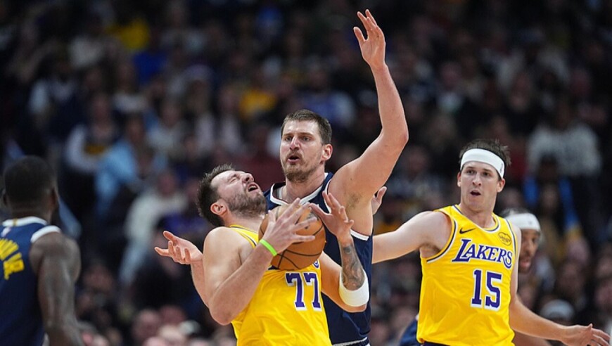 【集锦】湖人113-120掘金 东契奇27+11+7詹姆斯破纪录不敌约基奇三双