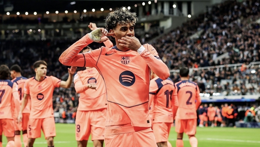 足坛一夜动态：巴萨欧冠1-1绝平纽卡 伊朗女足5人逃离酒店细节曝光