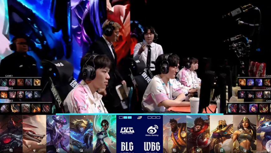 对手太弱了？BLG全线碾压以3比0击败WBG晋级胜决！