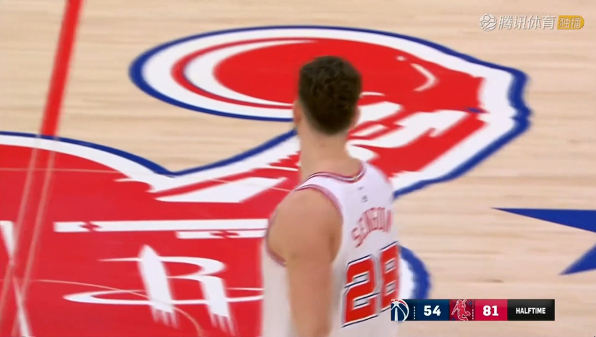 等精彩球！申京2罚全中阿门抢断双手暴扣 火箭半场爆砍80+