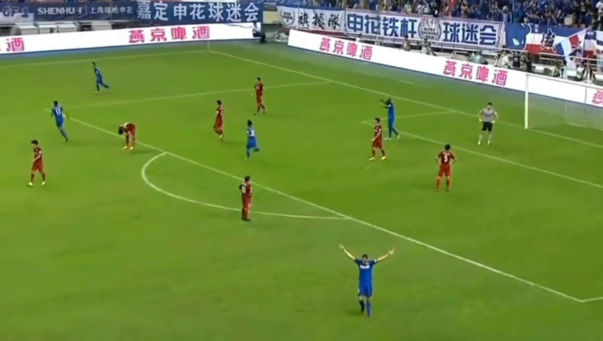 2015年足协杯1／4决赛，上海德比《上海申花vs上海上港》世界波满天飞｜体坛记忆