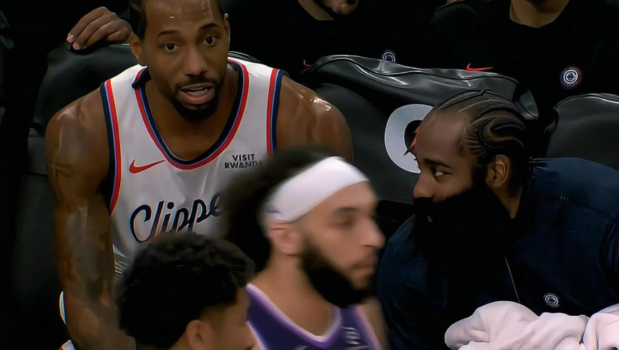 北伐五连胜！快船再轰10-0领先国王到41分 莱昂纳德哈登提前休息