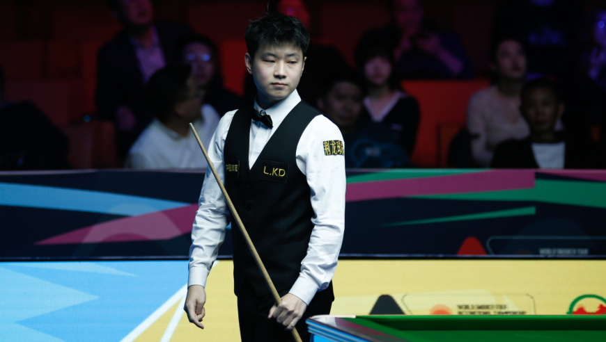 10秒出杆 单局限时赛赵心童彻底打嗨了 太刺激了