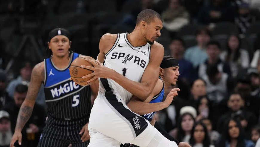 少林神僧没发力！文班亚马战魔术25+8集锦 5记火锅遮天蔽日