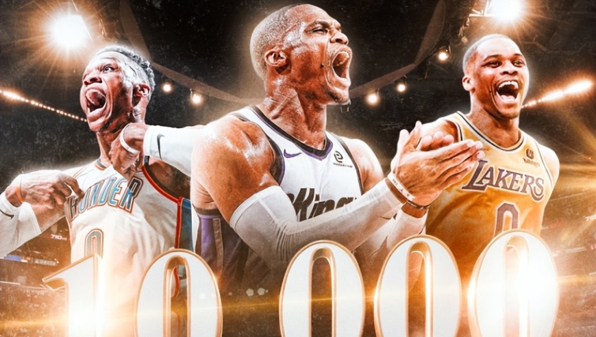 威少之外，下一个现役10000助攻会是谁？库杜来不及，两人机会最大