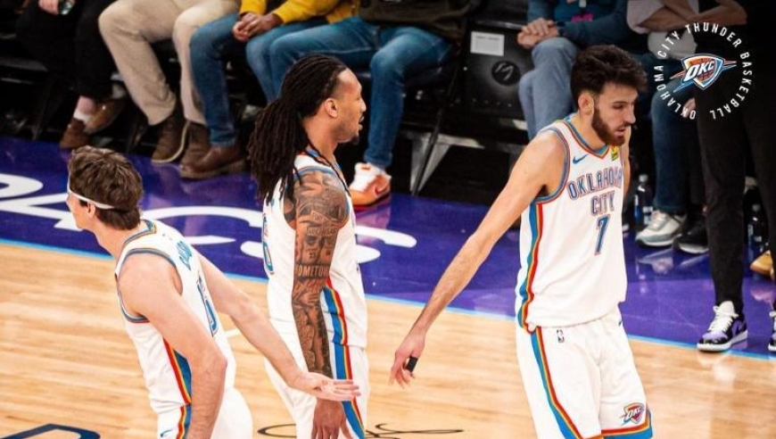 亚历山大缺阵杰伦威25+8，雷霆一战造2大纪录，大胜爵士夺15连胜