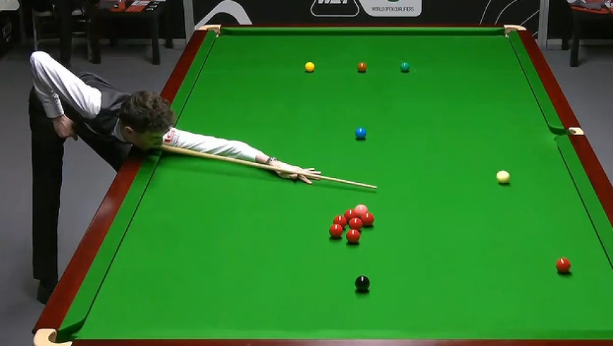 2026世界公开赛，赛点局落后62，吴宜泽顶级逆转黑球绝杀