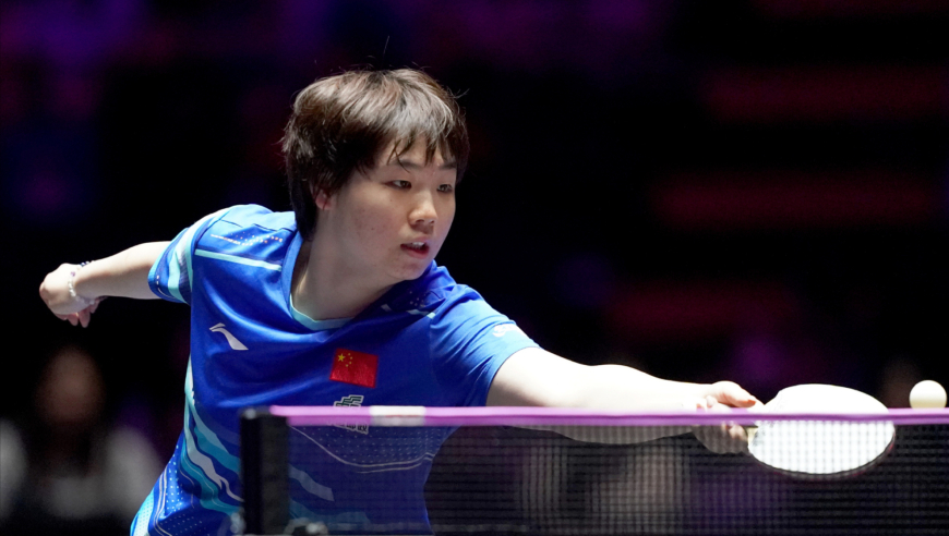 强强对话！蒯曼与早田希娜上演神仙远台对决 转折不停解说被惊呆