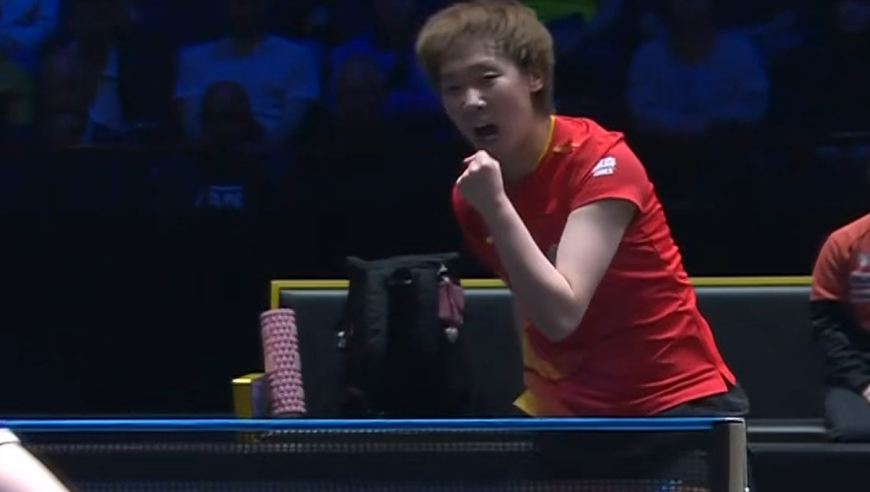 鏖战！王曼昱4-2桥本晋级4强！第五局关键应变，助女乒包揽四强！