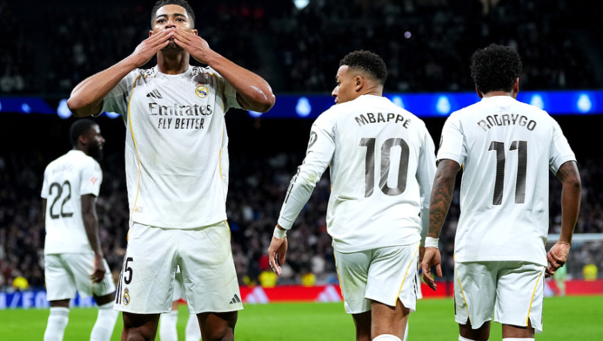 西甲：皇马2-0十人塞维利亚！距巴萨1分 姆巴佩年度59球+平C罗纪录