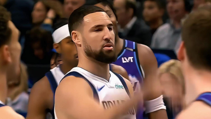 打疯了！独行侠克莱汤普森三记三分+三罚全中一分钟时间连轰12分