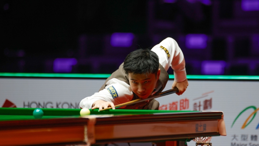 比分55-52 赵心童vs韦克林争黑大战回放 赵心童远台飚进掀翻全场