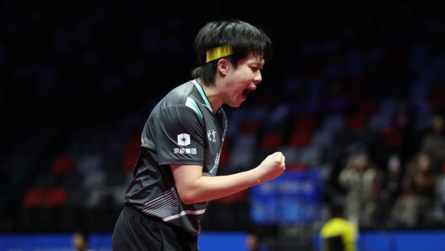 不可阻挡！王楚钦连拿7分再逆转球球怒吼 解说直言林高远被打懵