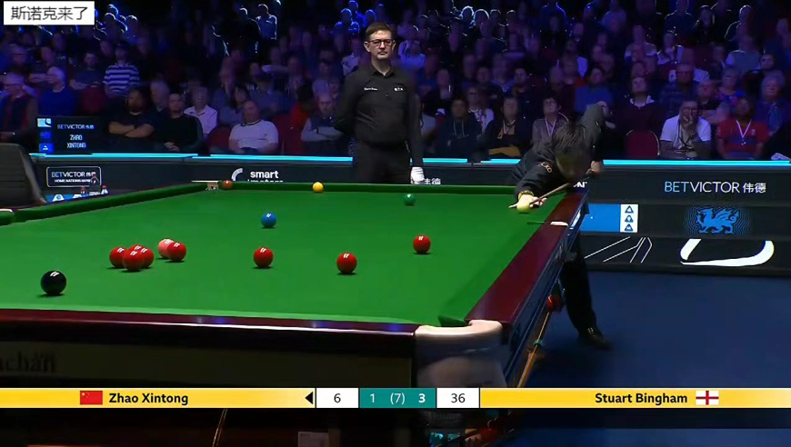 2026威尔士赛，赵心童绝境顶级准度爆发，12级极限进攻+超细腻走位