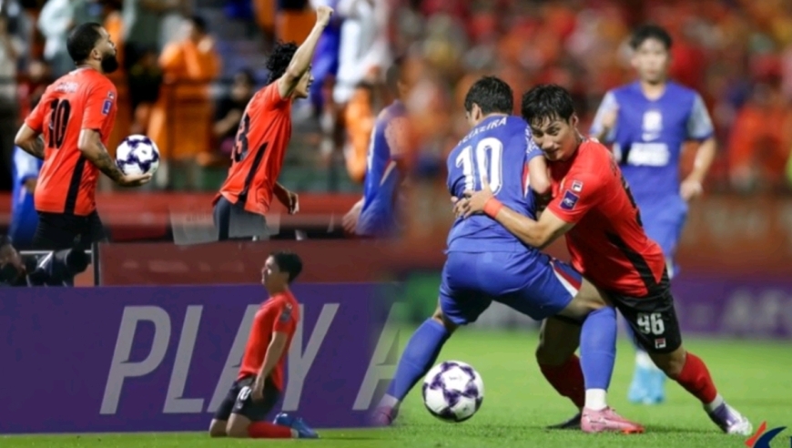 申花1-2送江原FC队史亚冠首胜：特谢拉破门难救主，韩国老国脚发威