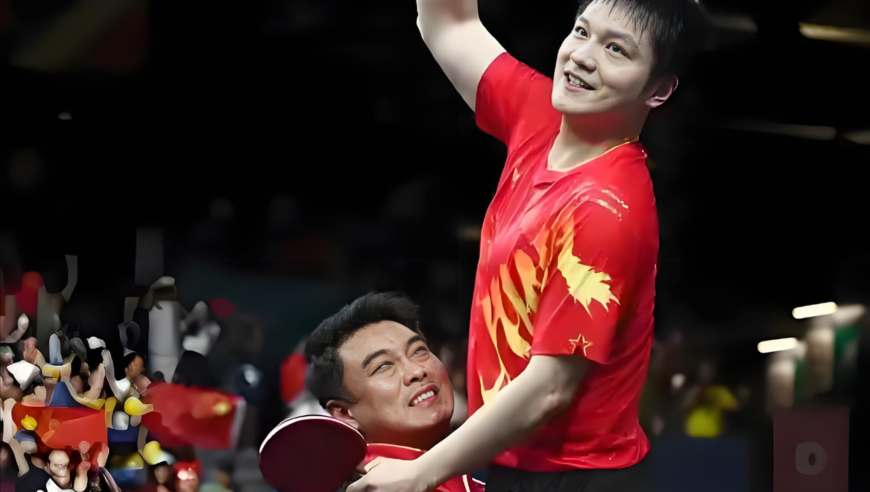 樊振东王皓的师徒情，相爱相杀里是明晃晃偏爱，离开他谁还宠他如孩童