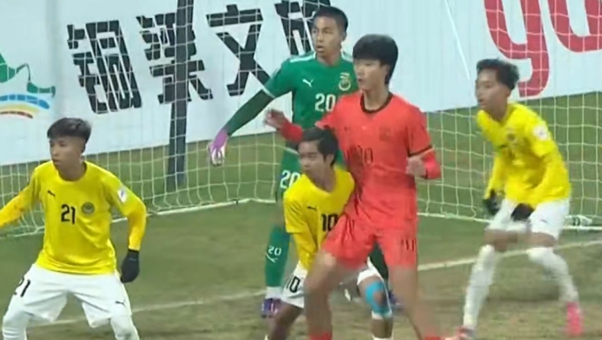 对手绝望无语+泪流满面！短短5天 U16国足恐怖3连胜：轰30球0失球