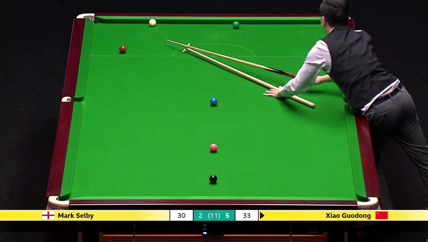 &ldquo;骗过导播&rdquo;的绝杀！肖国栋大角度咖啡球一锤定音，淘汰塞尔比