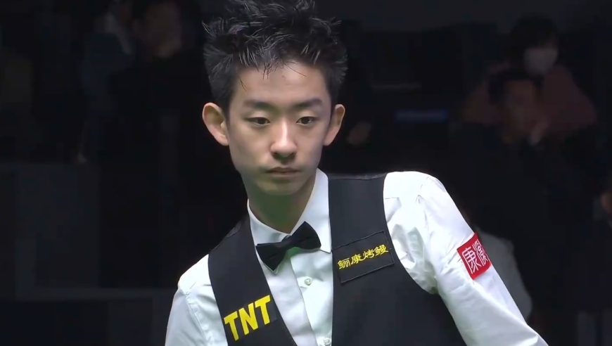 世界公开赛：吴宜泽四连鞭横扫艾伦，中国小将轰单杆140分进四强